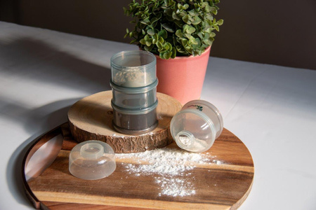 Bo Jungle Pojemnik na mleko Shady Grey