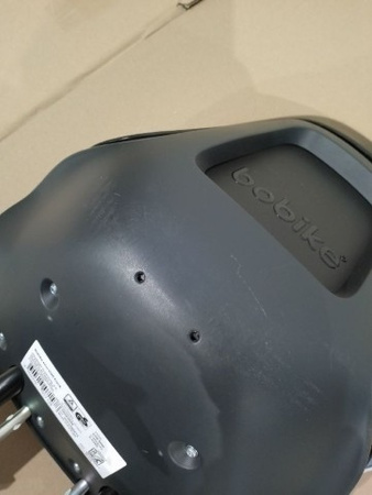[OUTLET] Bobike ONE Mini - Fotelik rowerowy Na Ramę Urban Black