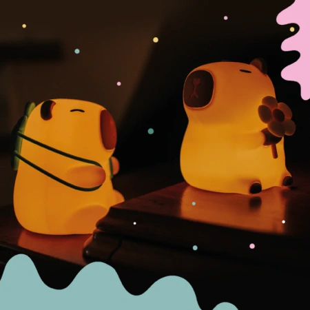 MARY'S Lampka Led Kapibara Turysta