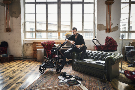 [OUTLET] Cybex Priam 4.0 Wózek Głęboko-Spacerowy Rosenrot Red by Alec Voelkel