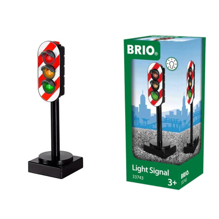 Brio World Sygnalizacja Świetlna Na Baterie