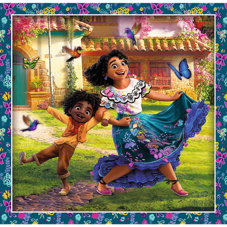 Trefl Puzzle 3w1 Bohaterowie Magicznego Encanto