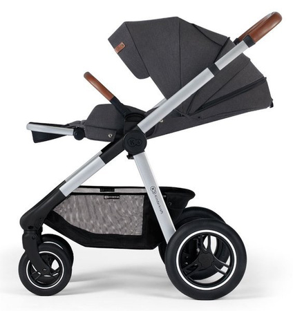 Kinderkraft Everyday Wózek Wielofunkcyjny 2w1 Dark Grey