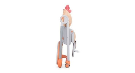 Chicco Polly 2 Start 4 Koła Krzesełko Do Karmienia  Fancy Chicken