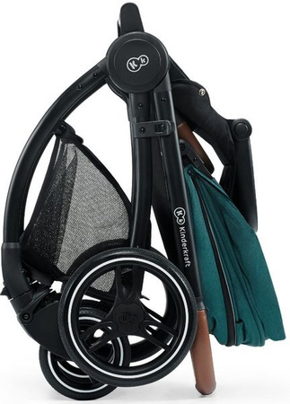 Kinderkraft Evolution Wózek Spacerowy + Cocoon  Midnight Green