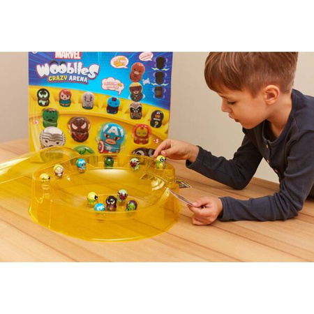 Tm Toys Marvel Wooblies Arena + 2 wyrzutnie + 4 Figurki magnetyczne