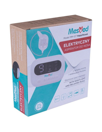 Mescomp Elektryczny Aspirator do Nosa MesMed HappiNosek
