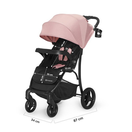 Kinderkraft Cruiser Wózek Spacerowy (pink)
