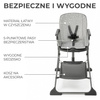 Kinderkraft Foldee Krzesełko Do Karmienia Grey