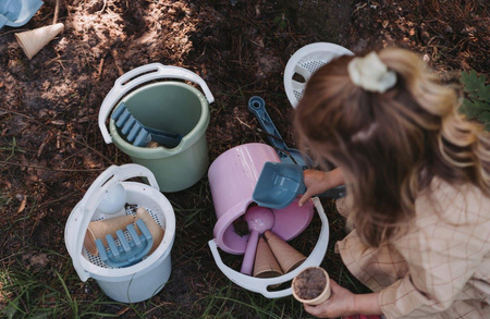 Dantoy THORBJORN Zestaw do piasku z lodami green