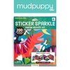 Mudpuppy Zestaw do wyklejania Naklejki holograficzne 200+ szt. z plakatem Kraina dinozaurów  4+