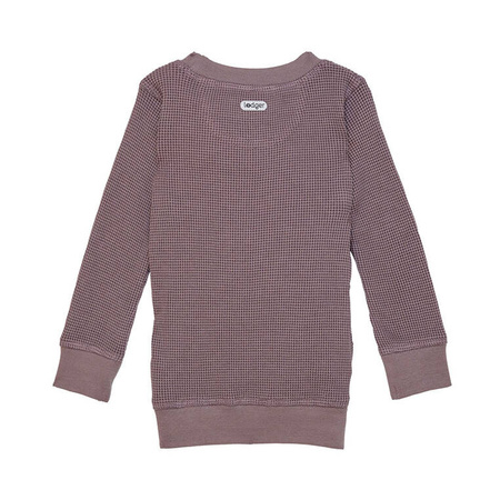 Lodger dwuczęściowa piżamka bawełniana wrzosowa Ciumbelle Rose r. 74