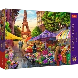Trefl Puzzle Targ Kwiatowy Paryż 1000 Elementów