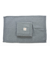 Poofi Kyoto Kocyk Merino Szary