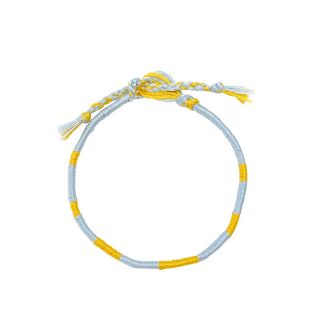 Janod Zestaw kreatywny do tworzenia biżuterii Tęczowe bransoletki 30 szt. 8+