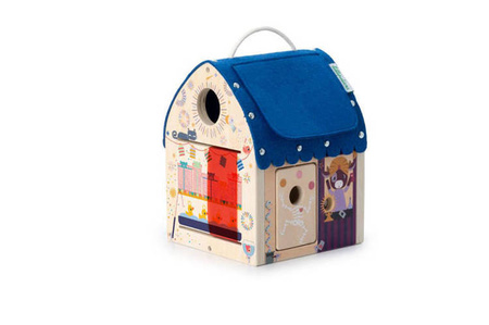 Lilliputiens Drewniany Domek Iluzjonisty 3l+