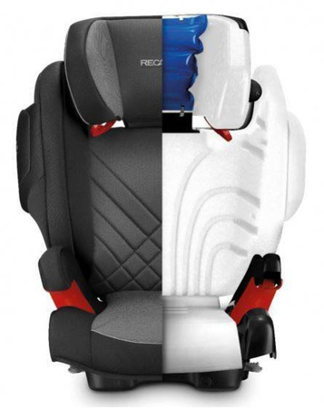 Recaro Monza Nova 2 Seatfix Fotelik Samochodowy 15-36kg Prime Silent Grey