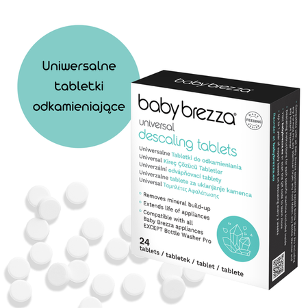 Baby Brezza Uniwersalne Tabletki Odkamieniające