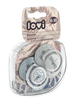 Lovi Dynamiczny Smoczek Uspokajający Silikonowy 6-18m 2szt. 22/871 Botanic Boy