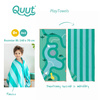 QUUT Dwustronny ręcznik plażowy PlayTowels M (140 x 70cm) Safari