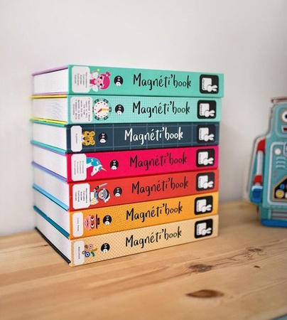 Janod Magnetibook Magnetyczna Układanka Śmieszne Buzie Chłopiec