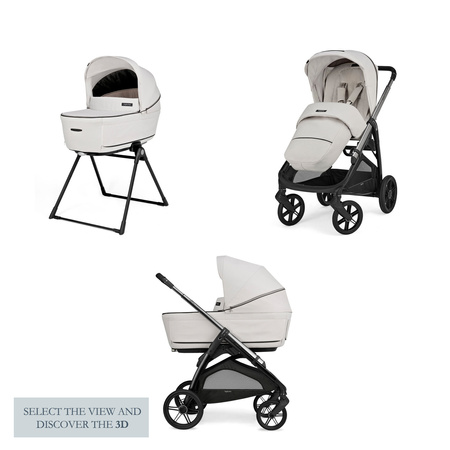 Inglesina Aptica System Duo Wózek Głęboko-Spacerowy Opal Ivory + Akcesoria