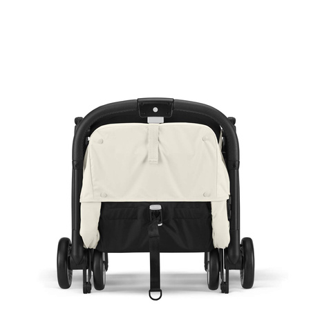 Cybex Orfeo Wózek Spacerowy Rama Black Canvas White 2025