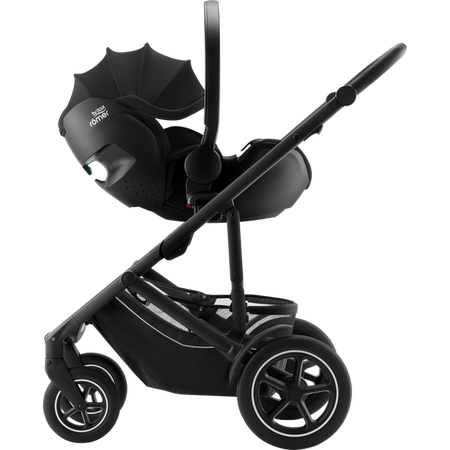 Britax Romer Smile 5Z Wózek Głęboko-Spacerowy Space Black Rama Matt Black 