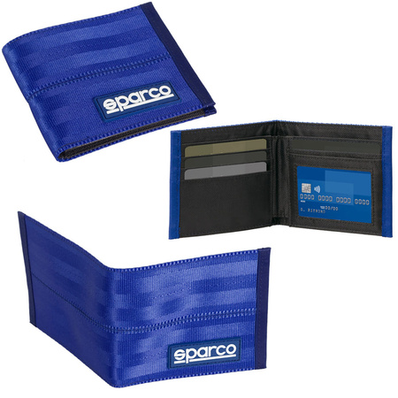 Sparco Portfel Niebieski