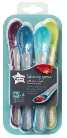 Tommee Tippee Exp Lyżeczka Z Miękką Koćnówką I Długim Uchwytem 44660351