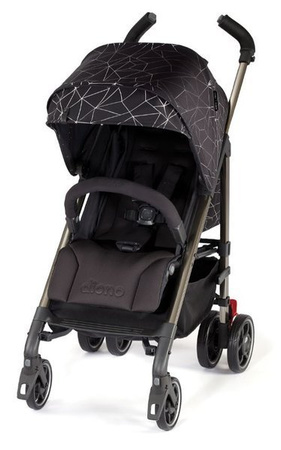 Diono Flexa Wózek Spacerowy  Black Platinum