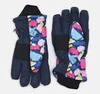 Noviti Rękawiczki Narciarskie 5P Dziewczęce plamy Rozmiar 14