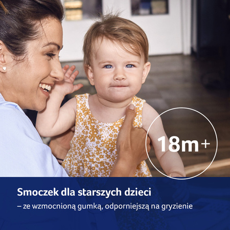 Lovi Harmony Smoczek Silikonowy Dynamiczny 18 m+ 22/908 Boy 2 Szt.