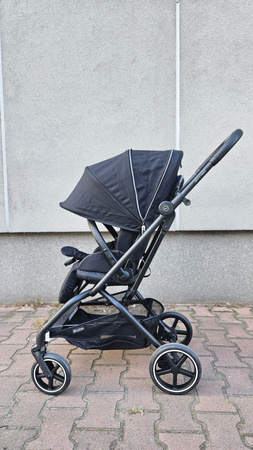 [OUTLET] Cybex Eezy S Twist Plus 2 Wózek Spacerowy Rama Czarna Magic Black