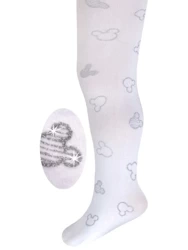 Milusie Rajstopy Brokatowe Rozmiar 68-74