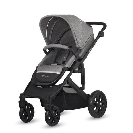 Kinderkraft Prime Lite Wózek Głęboko-spacerowy 07 Gray