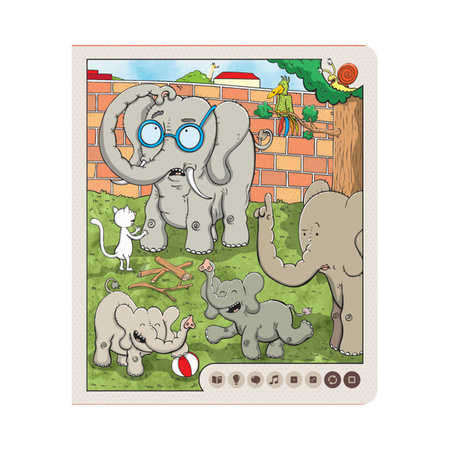 Albi Czytaj z Albikiem Zestaw Zwierzęta w Zoo 1.0