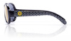 Okulary Classics Junior 3-7  Polka Sunfl. Black