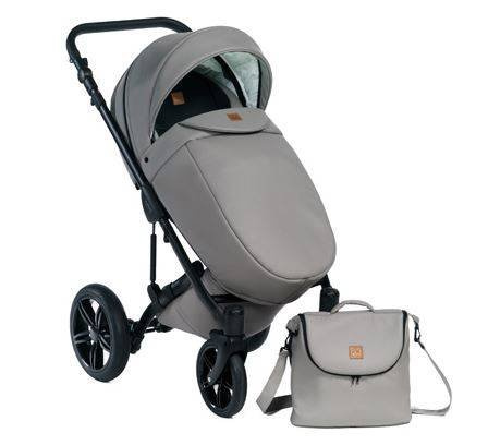 Dada Prams Max 500 New Wózek Głęboko-Spacerowy 2w1 Dolomite Silver