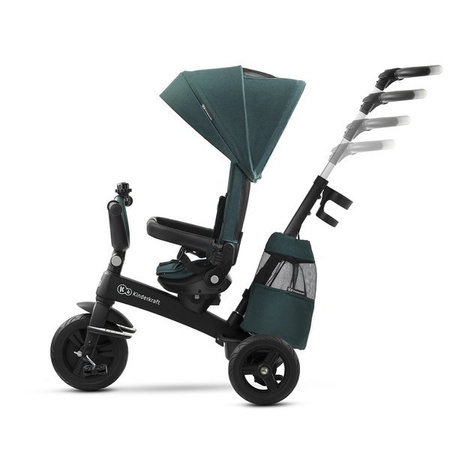 Kinderkraft EASYTWIST - Rowerek trójkołowy Midnight Green