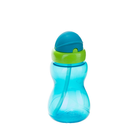 Canpol Babies Bidon Sportowy Ze Składaną Rurką (Mały) 270 Ml 56/109_blu Niebieski