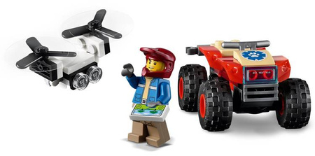 Lego Klocki Quad Ratowników Dzikich Zwierząt 60300