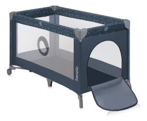 Lionelo Stefi - łóżeczko turystyczne Blue Gray