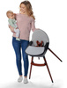 Kinderkraft Finix Krzesełko do Karmienia Grey