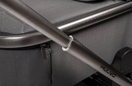 [OUTLET] Muuvo Quick SE Wózek Głęboko-Spacerowy Diamond Graphite