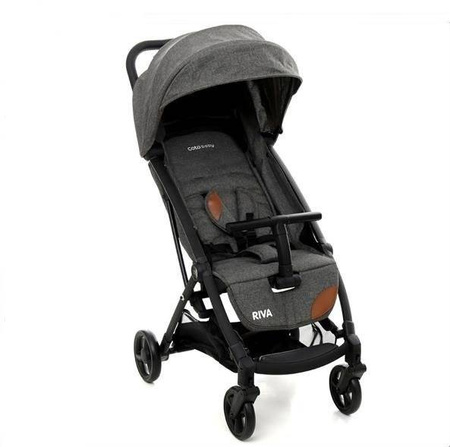 Coto Baby Riva Wózek Spacerowy Grey Linen