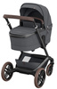 Maxi-Cosi Fame + Carrycot Wózek Głęboko-Spacerowy 2w1 Twillic Graphite