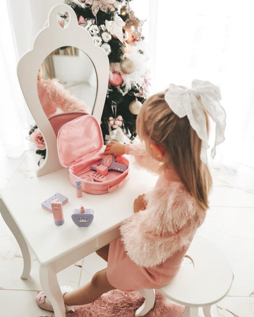 Joueco Drewniany zestaw Beauty do makijażu i kosmetyczka