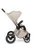 Muuvo Quick Boho Wózek Głęboko-Spacerowy Brown + Cybex Aton B2 i-Size Fotelik Samochodowy 0-13kg + Baza One Volcano Black