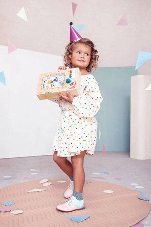 Lilliputiens Drewniana Animowana Pozytywka 10m+ Telewizor